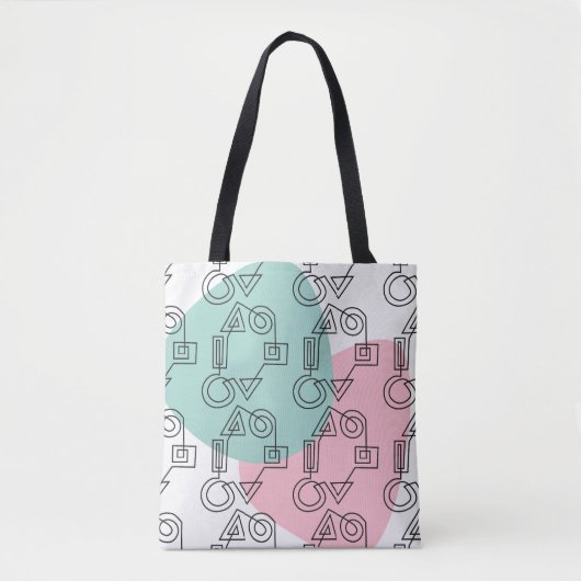 Tote Bag Cercle des formes (Devant)