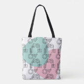 Tote Bag Cercle des formes (Dos)