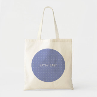 Tote Bag Cercle Fourre-tout - pourpre de bébé de Gayby