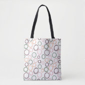 Tote Bag Cercles Boho (Devant)