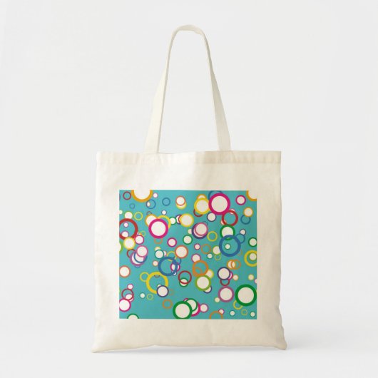 Tote Bag Cercles colorés (Devant)