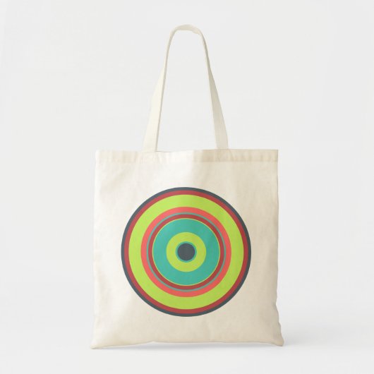 Tote Bag Cercles colorés 04 (Devant)