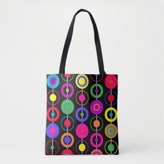 Tote Bag Cercles de conception (Devant)
