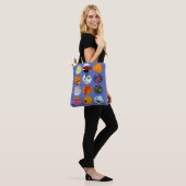 Tote Bag Cercles de motif Design #3 (Sur le modèle)