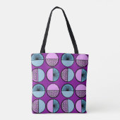 Tote Bag Cercles et étoiles (Dos)