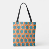 Tote Bag Cercles et lignes MCM (Dos)
