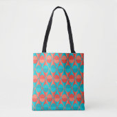 Tote Bag Cercles et Triangles Art Déco  (Devant)