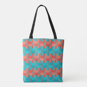 Tote Bag Cercles et Triangles Art Déco  (Dos)