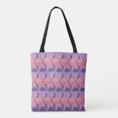 Tote Bag Cercles et triangles Art Déco (Dos)
