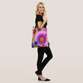 Tote Bag Cercles intérieurs (Sur le modèle)