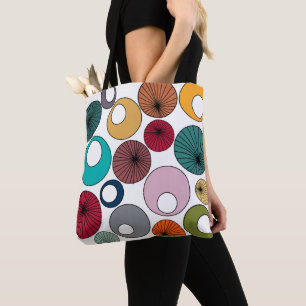 Tote Bag Cercles modernes du milieu du siècle