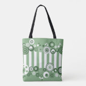 Tote Bag Cercles rétro (Dos)