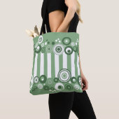 Tote Bag Cercles rétro (De près)