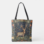 Tote Bag Cerf Art nouveau dans le jardin (Dos)