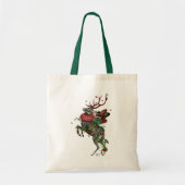 Tote Bag Cerf aux fraises (Devant)
