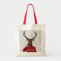 Cerf dans Ski Sweater 2
