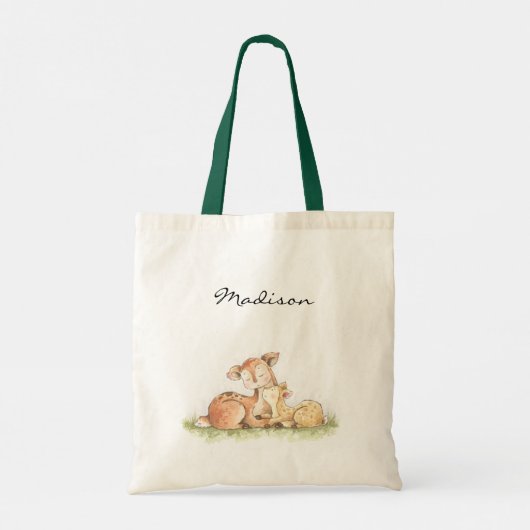 Tote Bag Cerf de forêt (Dos)