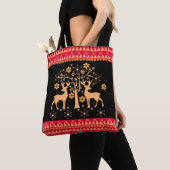 Tote Bag Cerf de Noël (De près)