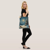 Tote Bag Cerf Solitaire (Sur le modèle)