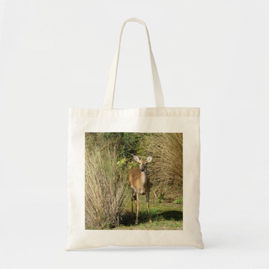 Tote Bag Cerfs communs sur le terrain de golf (Devant)