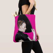Tote Bag Cerise Pie fourre-tout (De près)