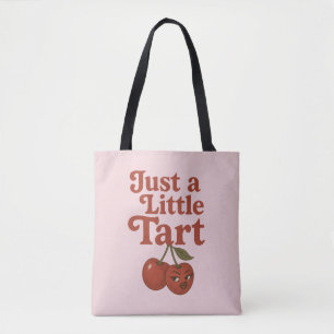 Tote Bag Cerise Sassy Juste un peu acidulée Retro Rouge & R