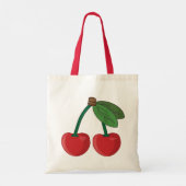 Tote Bag Cerise sur le dessus (Dos)