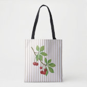 Tote Bag Cerise triée (Devant)