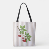 Tote Bag Cerise triée (Dos)
