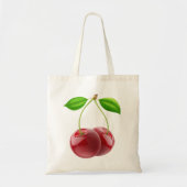 Tote Bag Cerises douces (Devant)