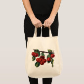 Tote Bag Cerises rouges (Devant (produit))