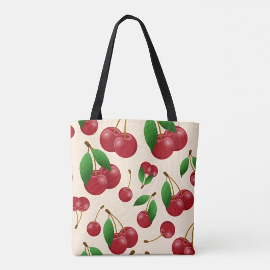 Tote Bag cerises sucrées en été (Dos)