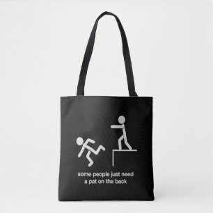 Tote Bag Certaines personnes ont juste besoin d'une tape da