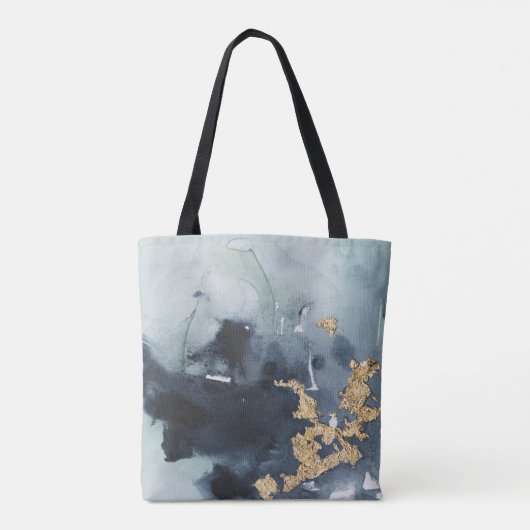 Tote Bag Cerulean & Or (Dos)