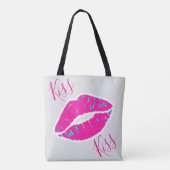 Tote Bag Ces lèvres sont pour vous. (Dos)