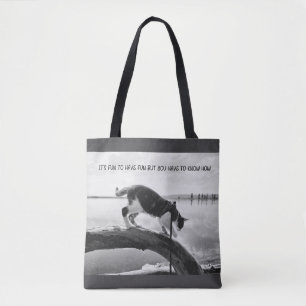 Tote Bag C'est amusant de s'amuser