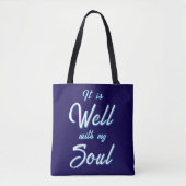 Tote Bag C'Est Bien Avec Mon Âme (Devant)