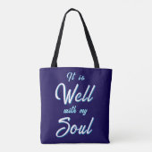 Tote Bag C'Est Bien Avec Mon Âme (Dos)