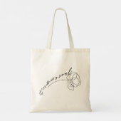 Tote Bag C'est bien avec My Soul Floral (Dos)