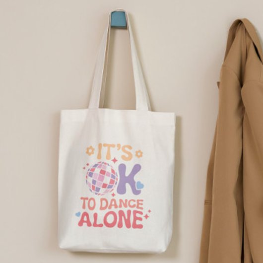 Tote Bag C'est bon de danser seul Amour unique et drôle