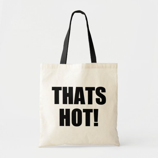 Tote Bag C'Est Chaud ! Non ! Excellence en bonne grammaire (Devant)