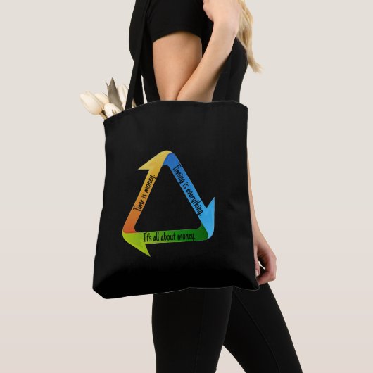 Tote Bag C'est de l'argent T-shirt (De près)