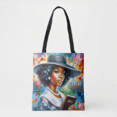 Tote Bag C'est dimanche et prêt pour l'Eglise (Devant)