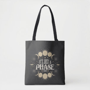 Tote Bag C'est juste une phase solaire Eclipse 2025 Lune lu
