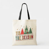 Tote Bag C'Est La Saison Typographie Moderne De Noël (Dos)