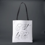 Tote Bag C'est La Vie Citer Chic Typographie Personnalisé<br><div class="desc">C'est La Vie ! Sac fourre-tout moderne et chic avec typographie de script chic. Personnalisez en ajoutant un nom. Ce sac de citation de typographie sera parfait comme cadeau.</div>