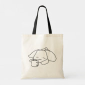 Tote Bag C'est le Coffee Time ! (Dos)