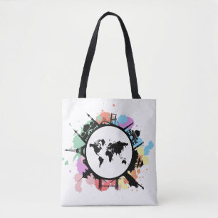 Tote Bag C'est le temps de déplacement