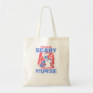 Tote Bag C'est mon costume d'infirmière de dialyse effrayan