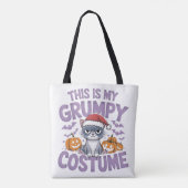 Tote Bag C'est mon costume grumpy - Drôle design pour Adult (Dos)